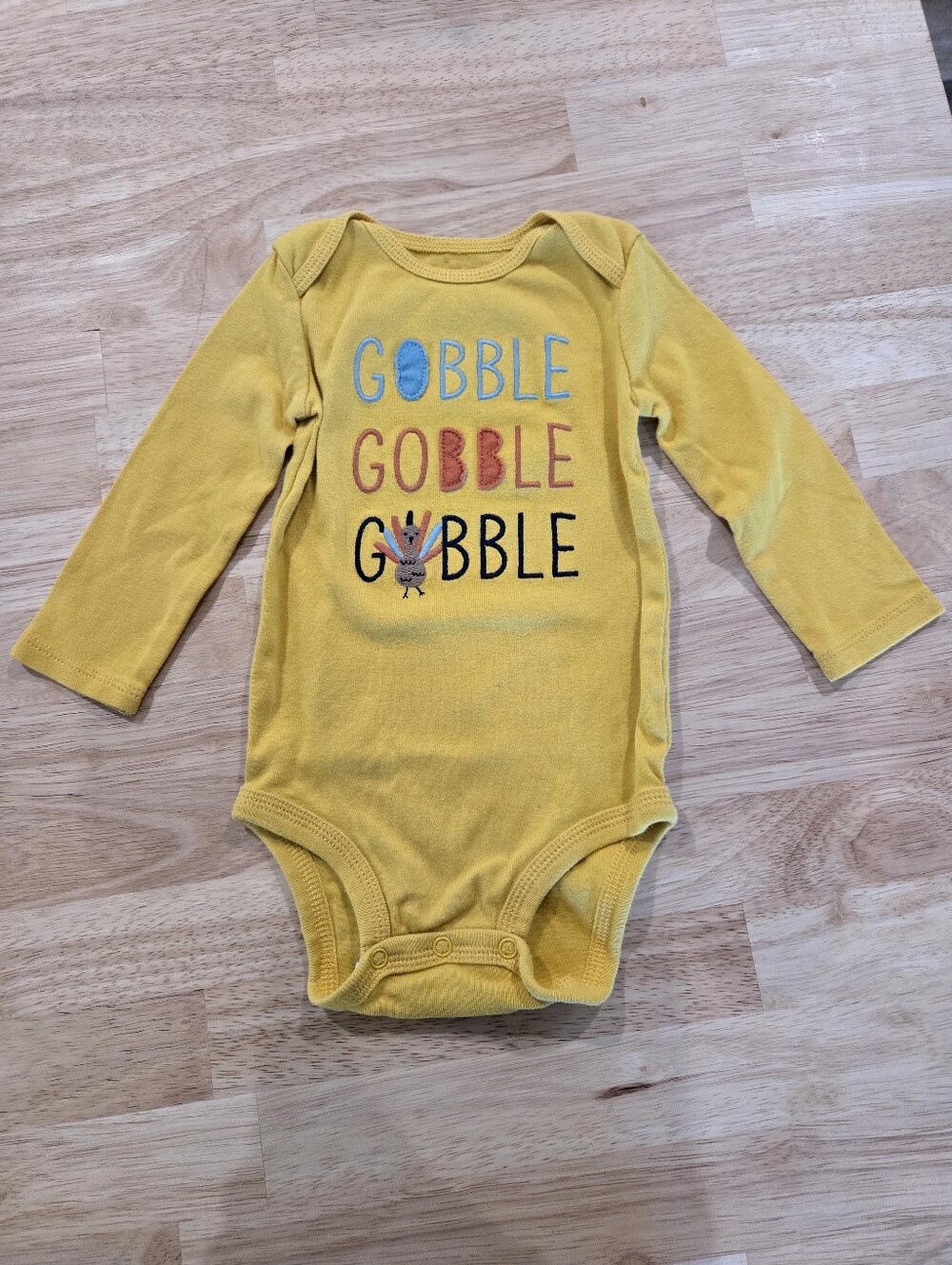 Carters Thanksgiving Onesie